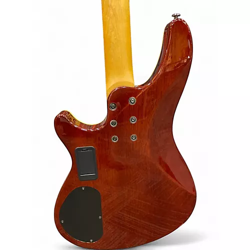 Used Schecter Guitar Research Omen Extreme 4 String Sunburst Electric Bass Guitar Sunburst - musicians--Friend