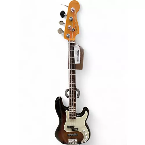 Used 2023 Fender American Ultra Precision Bass Ultraburst Electric Bass Guitar Ultraburst - musicians--Friend