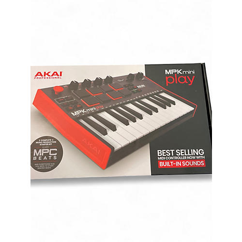 Used Akai Professional MPKmini Play MIDI Controller - musicians--Friend