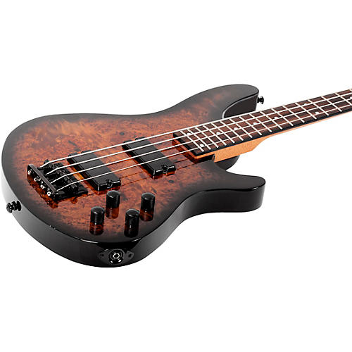 Schecter Guitar Research C-4 Standard Electric Bass Guitar Tobacco Burl - musicians--Friend