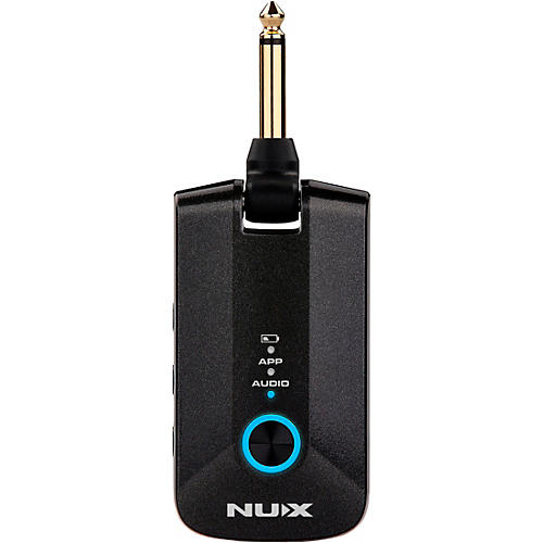 NUX Mighty Plug Pro Guitar & Bass Modeling Headphone Amp With Bluetooth Black - musicians--Friend
