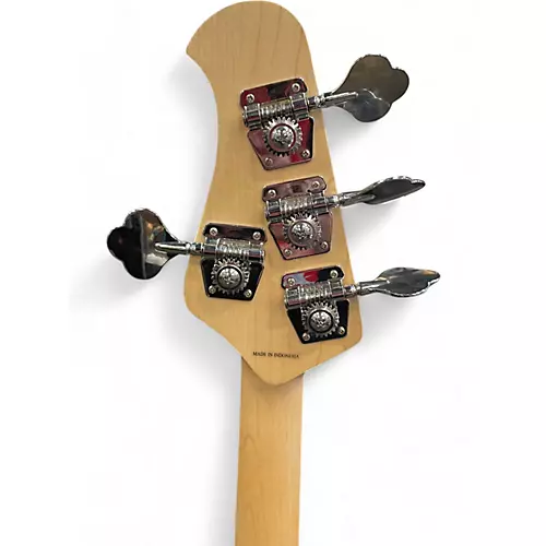 Used Sterling by Music Man Stingray Sub 4 Walnut Electric Bass Guitar Walnut - musicians--Friend