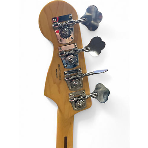 Used Fender Player Plus Jazz Bass Plus Top Blue Burst Electric Bass Guitar Blue Burst - musicians--Friend