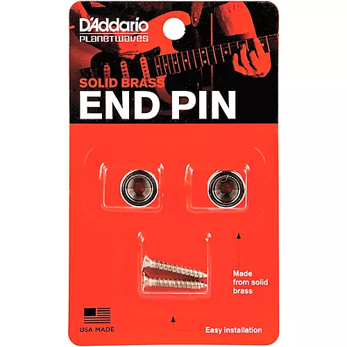 D'Addario Metal Guitar Strap Buttons Black - musicians--Friend