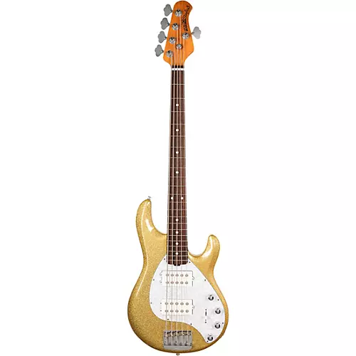 Ernie Ball Music Man StingRay5 Special HH 5-String Electric Bass Guitar Genius Gold - musicians--Friend
