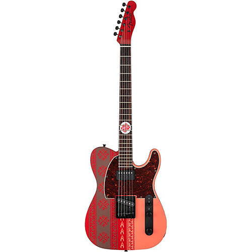 Fender Monster Hunter Rathalos Telecaster Electric Guitar Rathalos Red - musicians--Friend