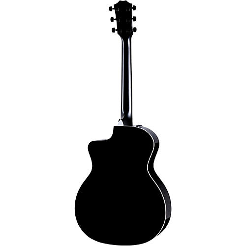 Taylor 214ce Special-Edition Grand Auditorium Acoustic-Electric Guitar Trans Grey - musicians--Friend