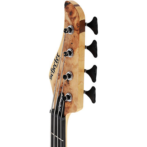 Schecter Guitar Research Reaper-4 Electric Bass Natural Satin - musicians--Friend