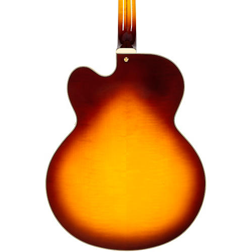 D'Angelico Excel EXL-1 Hollowbody Electric Guitar w/ Seymour Duncan Johnny Smith Mini Humbucker Dark Iced Tea Burst - musicians--Friend