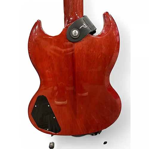 Used Gibson 1961 SG REISSUE VIBROLA TRANSLUSCENT CHERRY Solid Body Electric Guitar TRANSLUSCENT CHERRY - musicians--Friend