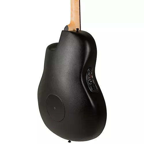 Ovation B778TX-5-G Pro Series Elite TX Mid-Depth Acoustic-Electric Bass Guitar Textured Black - musicians--Friend