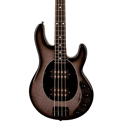 Ernie Ball Music Man StingRay Special HH Electric Bass Guitar Black and Chrome - musicians--Friend