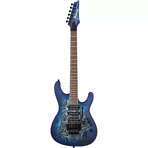 Ibanez S770 Standard Electric Guitar Cosmic Blue Frozen Matte - musicians--Friend