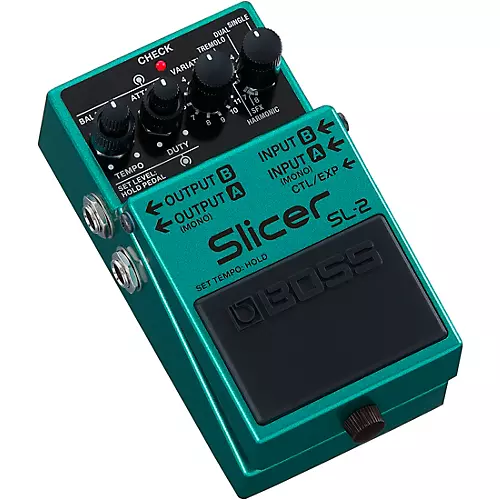BOSS SL-2 Slicer Effects Pedal Mint Green - musicians--Friend