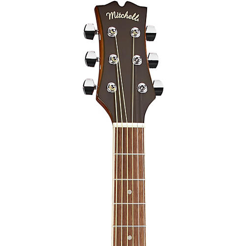 Mitchell D120 Dreadnought Acoustic Guitar Black - musicians--Friend