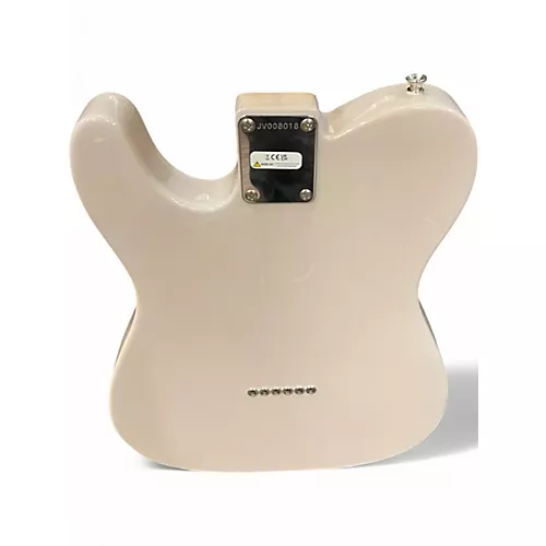 Used Fender JV Modified 50s Telecaster White Blonde Solid Body Electric Guitar White Blonde - musicians--Friend