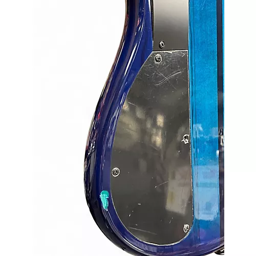 Used 2022 Ibanez ANB306 Adam Nitti SP Trans Blue Electric Bass Guitar Trans Blue - musicians--Friend