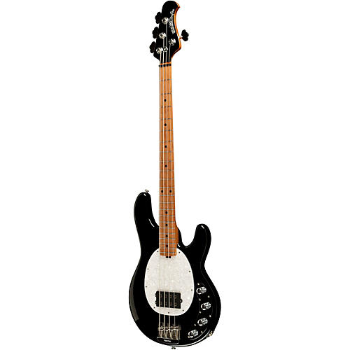 Ernie Ball Music Man Stingray Special 4 H Limited-Edition Roasted Maple Fingerboard Electric Bass Black - musicians--Friend