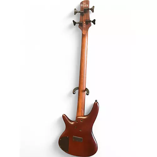 Used Ibanez SR500E WOOD Electric Bass Guitar WOOD - musicians--Friend
