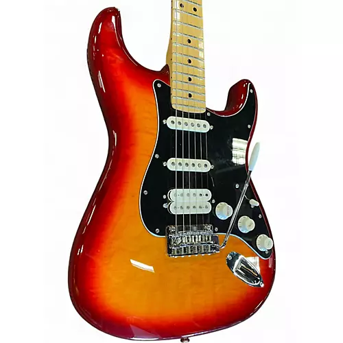 Used Fender Player Stratocaster HSS Plus Top AGED CHERRY BURST Solid Body Electric Guitar AGED CHERRY BURST - musicians--Friend