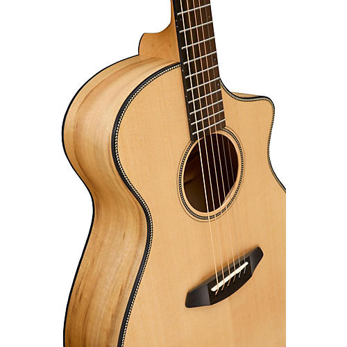 Breedlove Oregon Concert CE Sitka Spruce-Myrtlewood Acoustic-Electric Guitar Gloss Natural - musicians--Friend