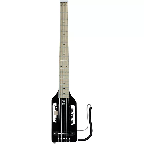 Traveler Guitar Ultra-Light 5-String Electric Travel Bass Gloss Black - musicians--Friend