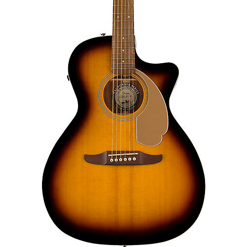 Fender California Newporter Player Acoustic-Electric Guitar Natural - musicians--Friend