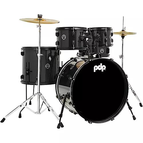 PDP by DW Encore Complete 5-Piece Drum Set With Hardware & Cymbals Azure Blue - musicians--Friend