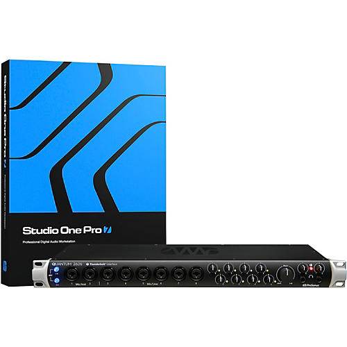 PreSonus Quantum 2626 Thunderbolt 3 Audio Interface - musicians--Friend