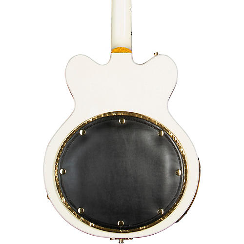Gretsch Guitars G6136B-TP-AWT Tom Petersson Signature Electric Bass Guitar Aged White - musicians--Friend