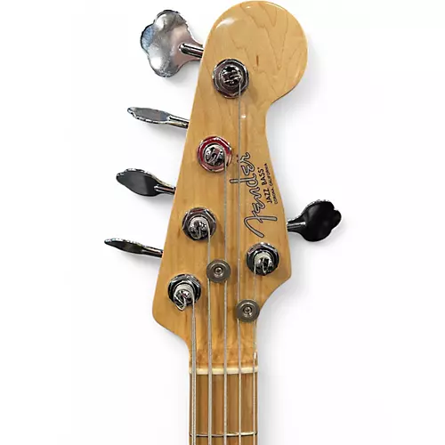 Used 2019 Fender American Professional Jazz Bass V Natural Electric Bass Guitar Natural - musicians--Friend