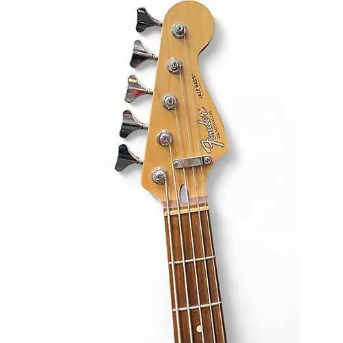 Used Fender Standard Jazz Bass V 5 String SAGE GREEN METALLICA Electric Bass Guitar SAGE GREEN METALLICA - musicians--Friend