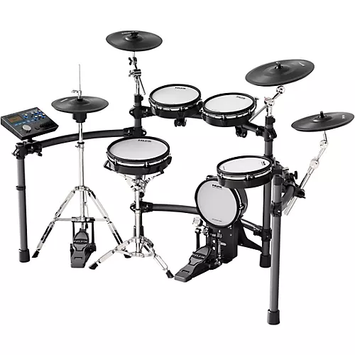 NUX NUX DM-8 All Remo Mesh-Head Digital Drum Kit Black - musicians--Friend