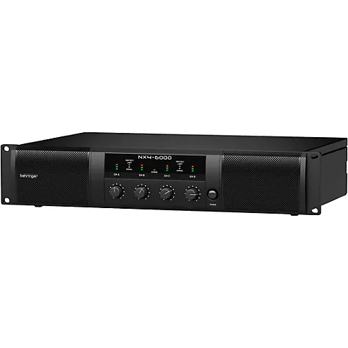 Behringer NX4-6000 6,000W 4-Channel Power Amplifier - musicians--Friend