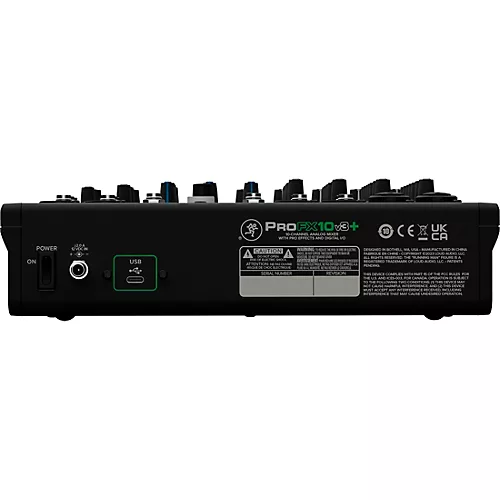 Mackie ProFX10v3+ 10-Channel Analog Mixer With Enhanced FX, USB Recording Modes & Bluetooth - musicians--Friend