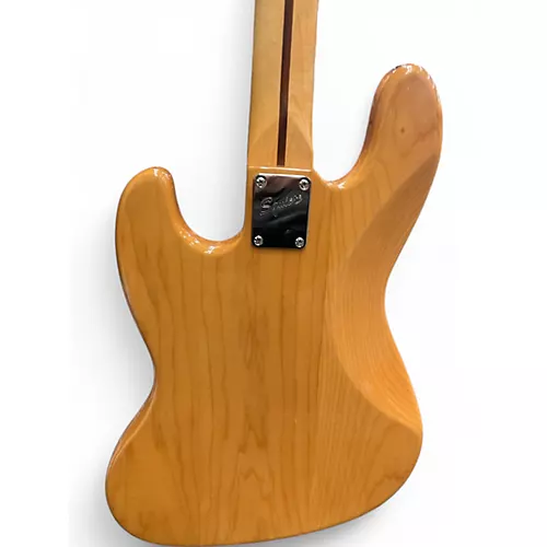 Used Squier Classic Vibe 70s Jazz Bass Natural Electric Bass Guitar Natural - musicians--Friend