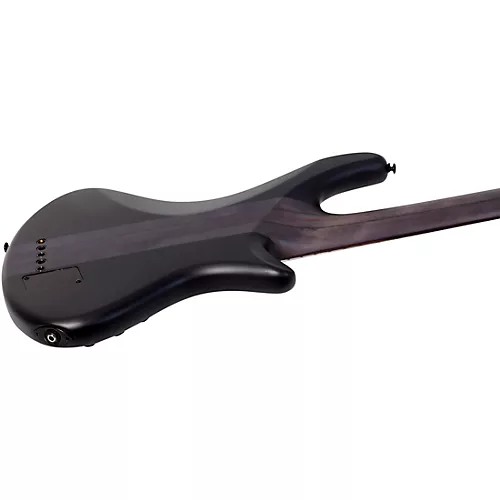 Schecter Guitar Research Stiletto-5 Stealth Pro LH Satin Black - musicians--Friend