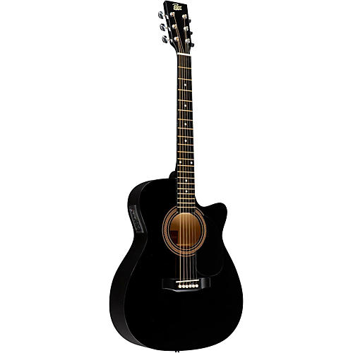 Rogue RA-090 Concert Cutaway Acoustic-Electric Guitar Mahogany - musicians--Friend