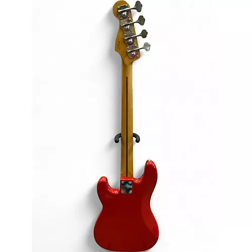 Used Fender Vintera 50s Precision Bass Dakota Red Electric Bass Guitar Dakota Red - musicians--Friend
