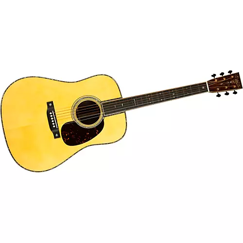 Martin Custom Shop Dreadnought Style 45 Sitka Spruce-Wild Grain East Indian Rosewood Acoustic Guitar Natural - musicians--Friend