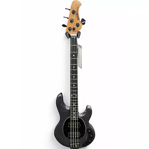 Used Ernie Ball Music Man StingRay Special HH Charcoal Sparkle Electric Bass Guitar Charcoal Sparkle - musicians--Friend