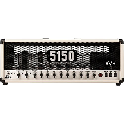 EVH 5150 Iconic 80W Guitar Amp Head Ivory - musicians--Friend
