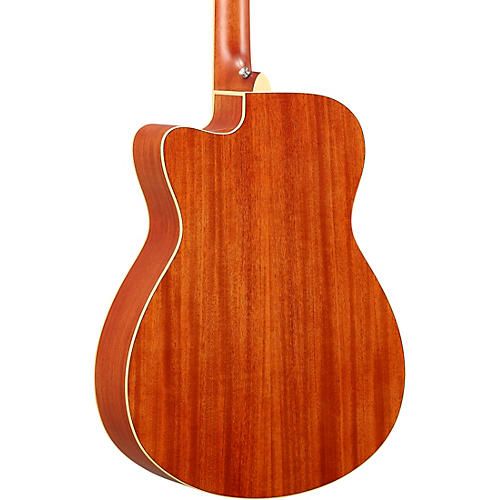 Yamaha FSC-TA TransAcoustic Concert Cutaway Acoustic-Electric Guitar Brown Sunburst - musicians--Friend