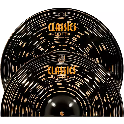 MEINL Classics Custom Dark Hi-Hat Cymbal Pair 15 in. - musicians--Friend