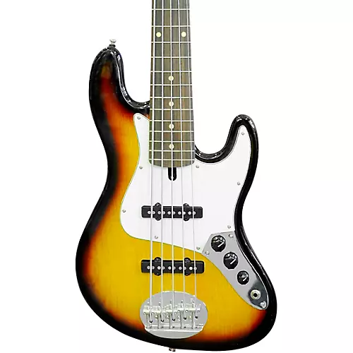 Lakland Skyline 55-60 Rosewood Fretboard 5-String Electric Bass Guitar 3-Color Sunburst - musicians--Friend