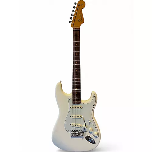 Used Fender  American Vintage II 1961 Stratocaster Olympic White Solid Body Electric Guitar Olympic White - musicians--Friend