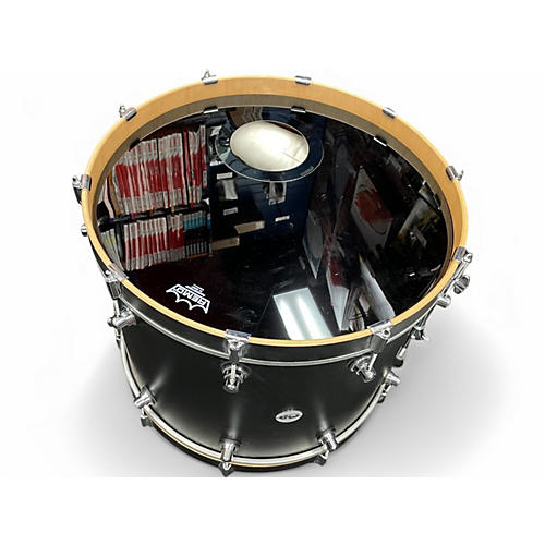 Used DW 3 Piece Design Series Satin Black Drum Kit Satin Black - musicians--Friend