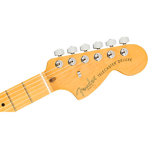 Fender American Professional II Telecaster Deluxe Maple Fingerboard Electric Guitar Mystic Surf Green - musicians--Friend