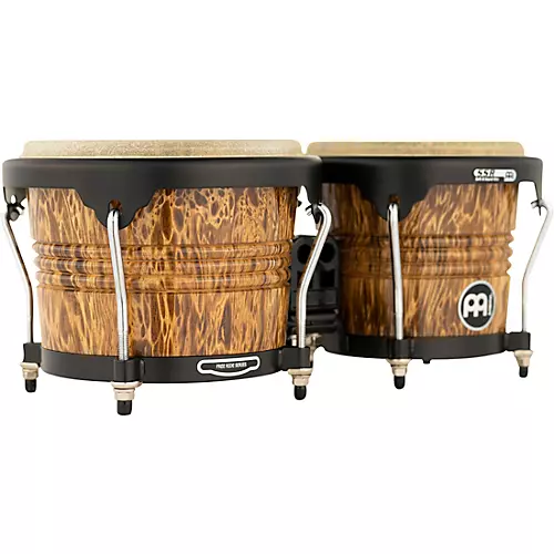 MEINL 30th Anniversary Edition Wood Bongo Leopard Burl - musicians--Friend