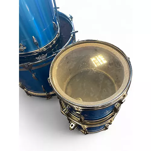Used TAMA 4 Piece Imperialstar Blue Drum Kit Blue - musicians--Friend